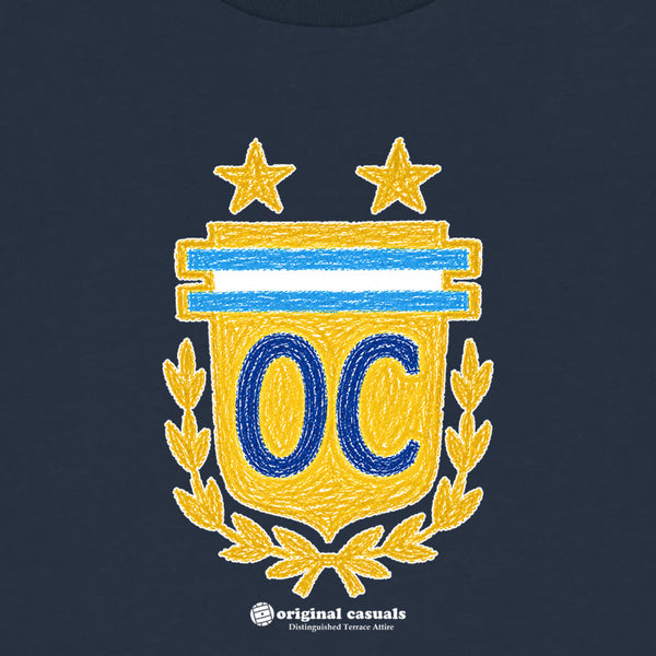 Argentina Stars - Navy T-Shirt