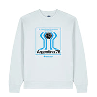 Argentina 78 Poster - Ice-Blue Sweatshirt
