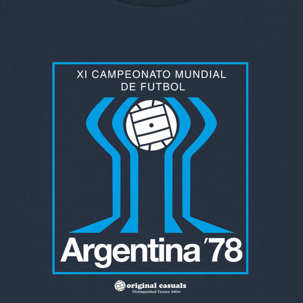 Argentina 78 Poster - Navy T-Shirt