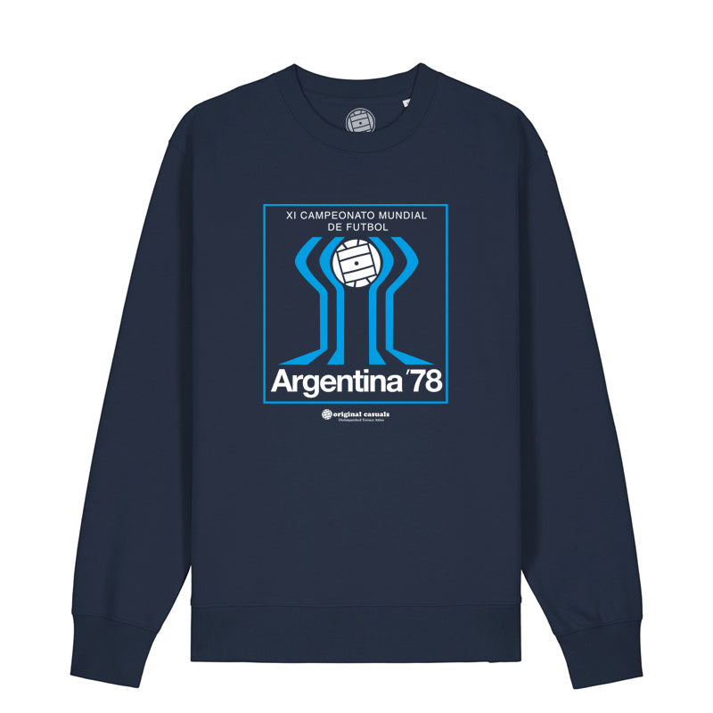 Argentina 78 Poster - Navy Sweatshirt