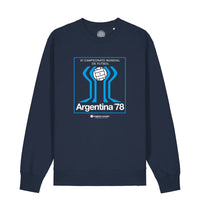Argentina 78 Poster - Navy Sweatshirt