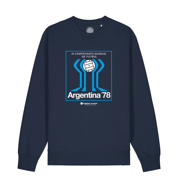 Argentina 78 Poster - Navy Sweatshirt