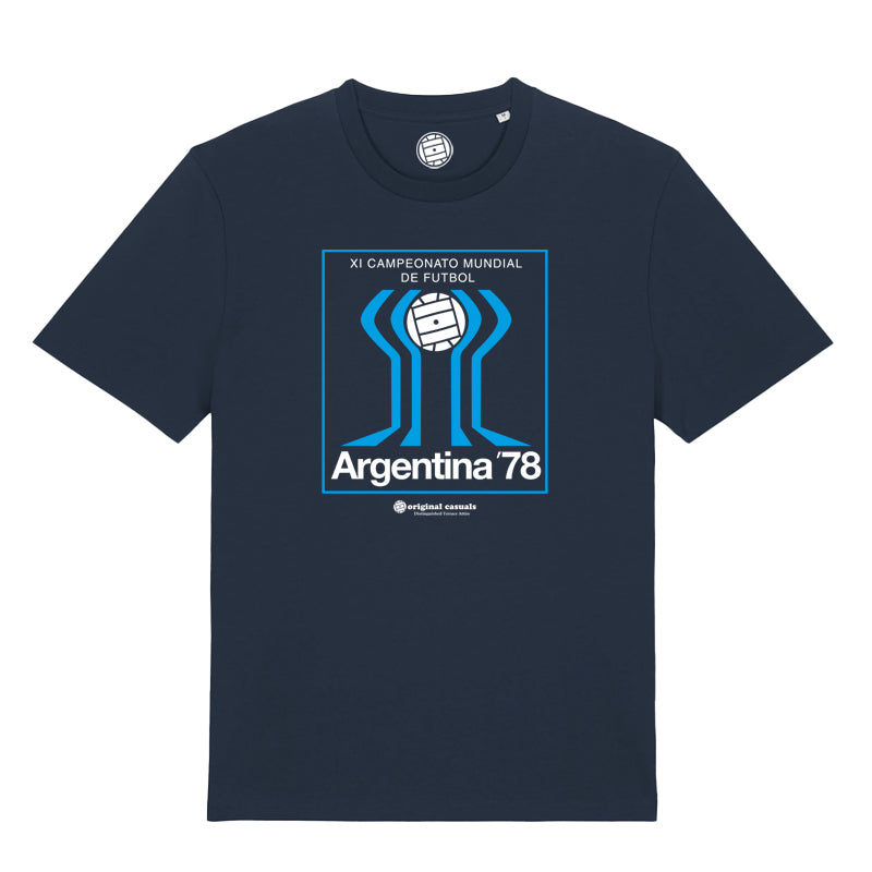 Argentina 78 Poster - Navy T-Shirt