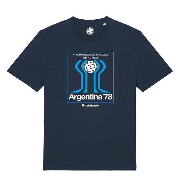 Argentina 78 Poster - Navy T-Shirt