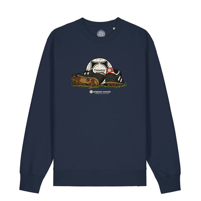 Tango and Boots - Navy Sweatshirt