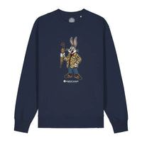 Casual Bunny - Navy Sweatshirt