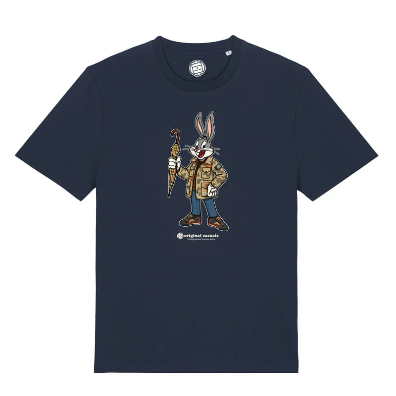 Casual Bunny - Navy T-Shirt