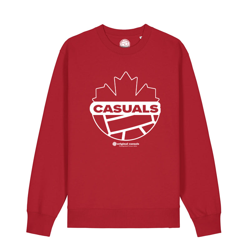 Maple Casuals - Red Sweatshirt