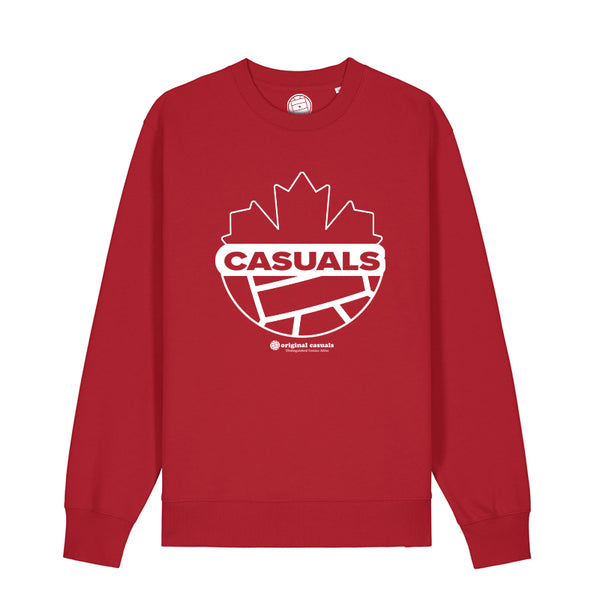 Maple Casuals - Red Sweatshirt
