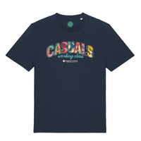 Casual Working Class Colour Clash - Navy T-shirt