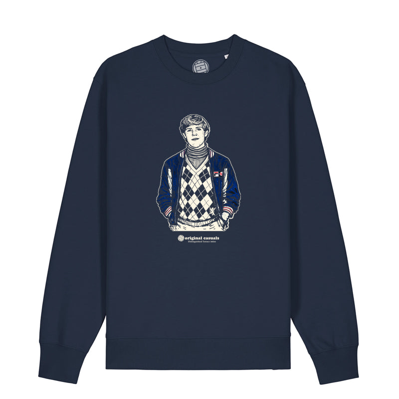 The Casual - Navy Sweatshirt