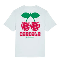 Casual Cherries - Ice-Blue T-Shirt