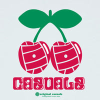 Casual Cherries - Ice-Blue T-Shirt