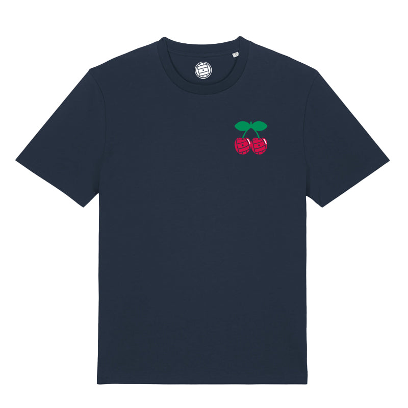 Casual Cherries - Navy T-Shirt