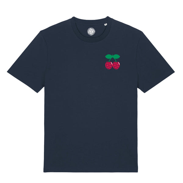 Casual Cherries - Navy T-Shirt