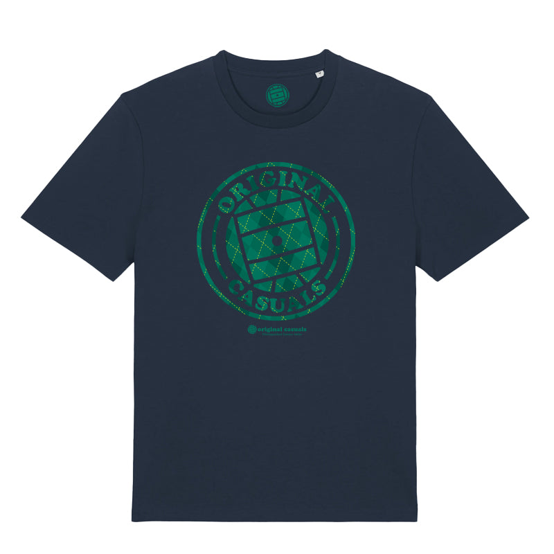 Core Diamond Green - Navy T-Shirt