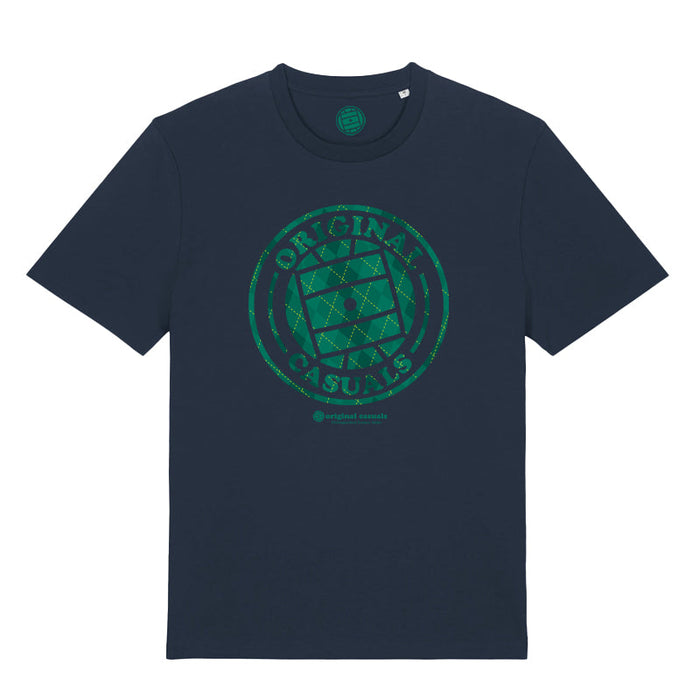 Core Diamond Green - Navy T-Shirt