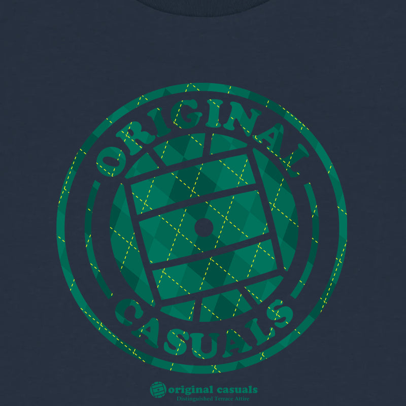 Core Diamond Green - Navy T-Shirt