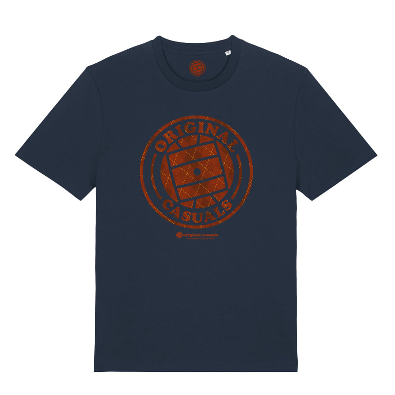 Core Diamond Maroon - Navy T-Shirt