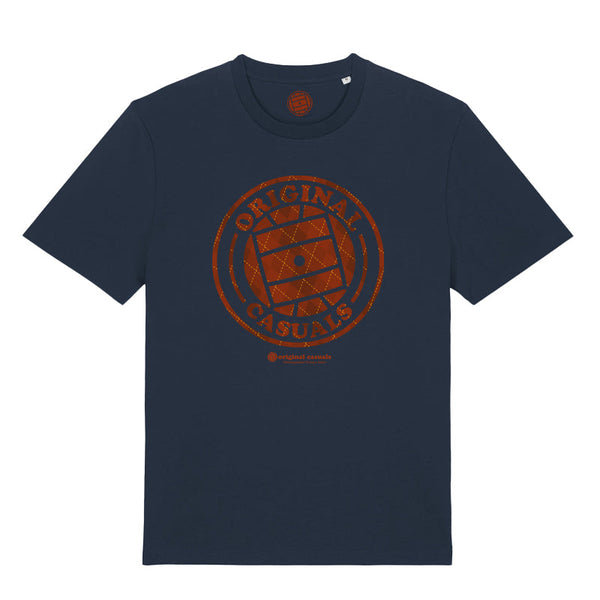 Core Diamond Maroon - Navy T-Shirt