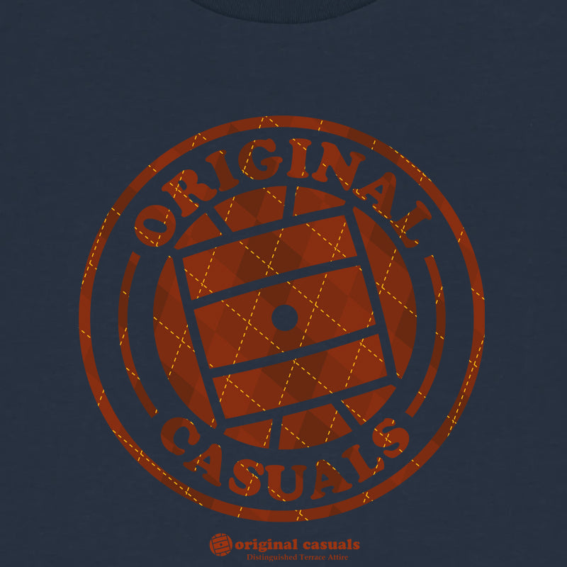 Core Diamond Maroon - Navy T-Shirt