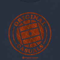 Core Diamond Maroon - Navy T-Shirt