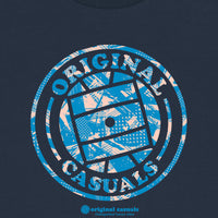 Core Abstract - Navy T-Shirt