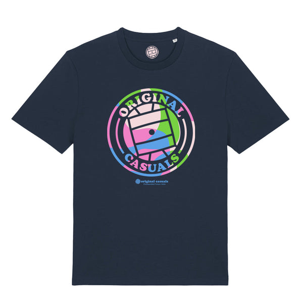Summer Pattern - Navy T-Shirt
