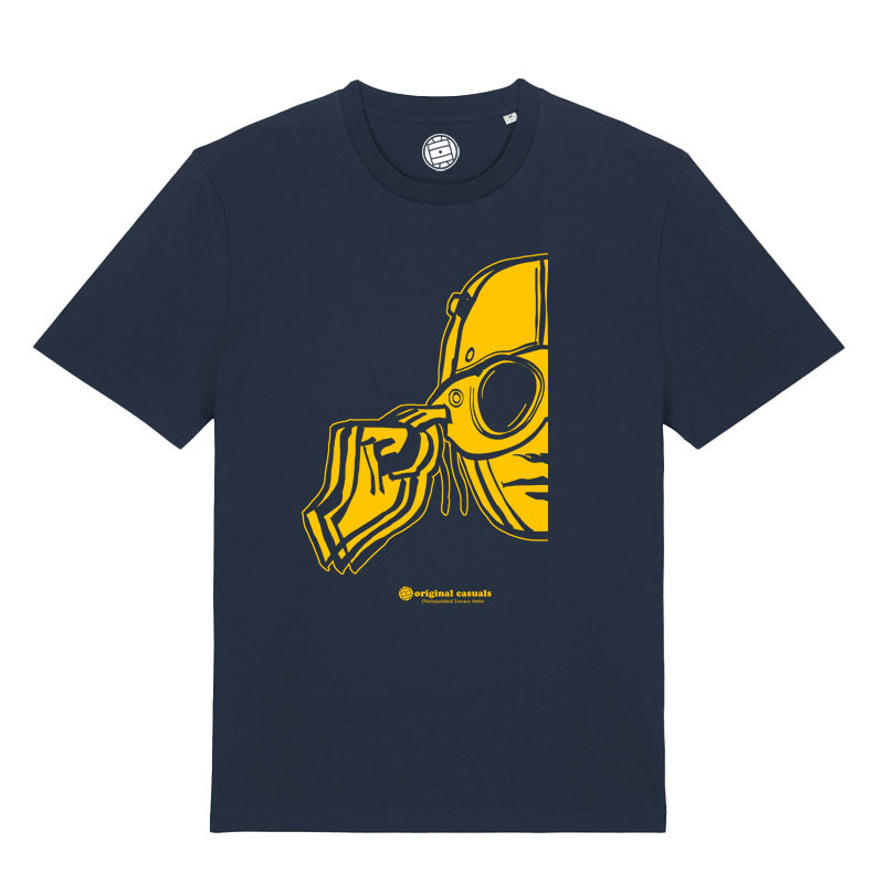Casual Protection Split - Navy T-shirt