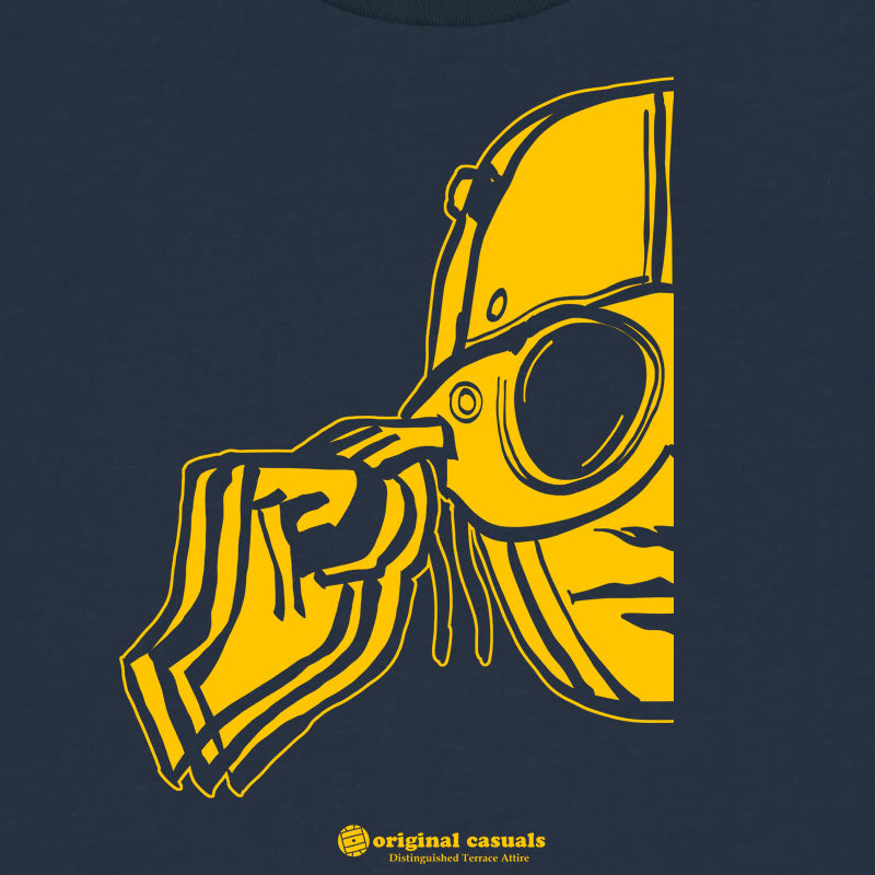Casual Protection Split - Navy T-shirt