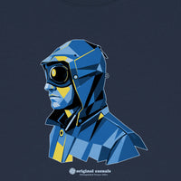 Geometric Casual - Navy Sweatshirt