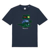 The Croc - Navy T-shirt