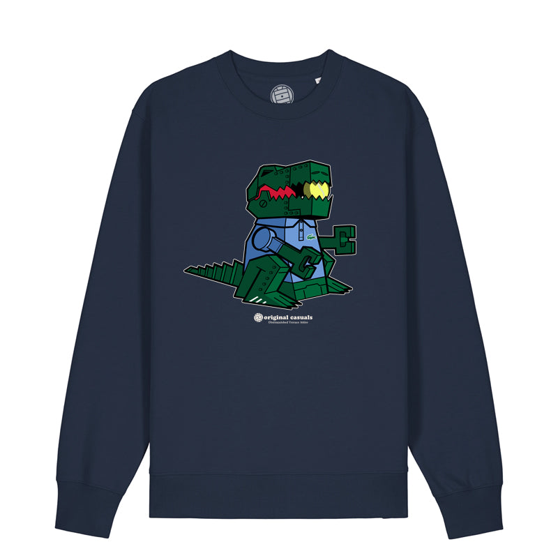 The Croc - Navy Sweatshirt