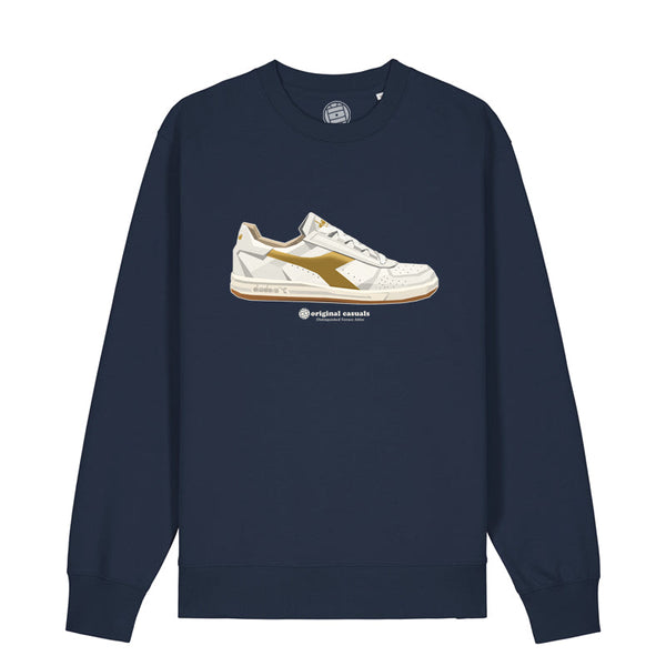Elite Geometric - Navy Sweatshirt