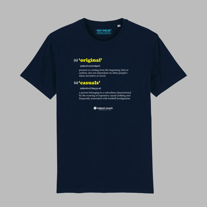 'Casual Definition' Navy T-shirt