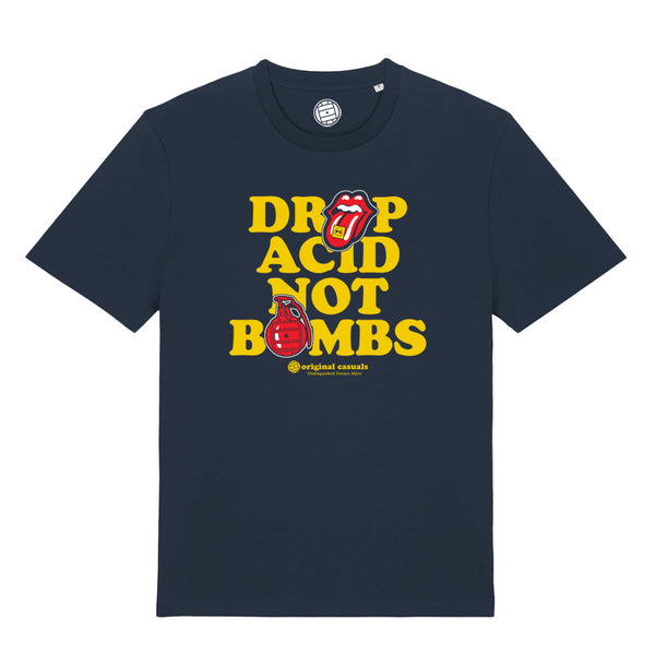 original casuals drop acid not bombs tee