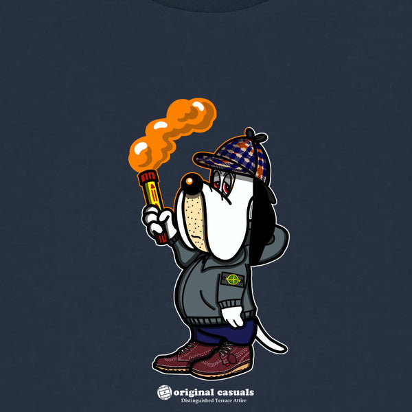 Original Casuals 'Casual Droopy' Navy T-shirt