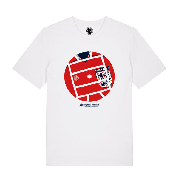 England 02 - White T-Shirt