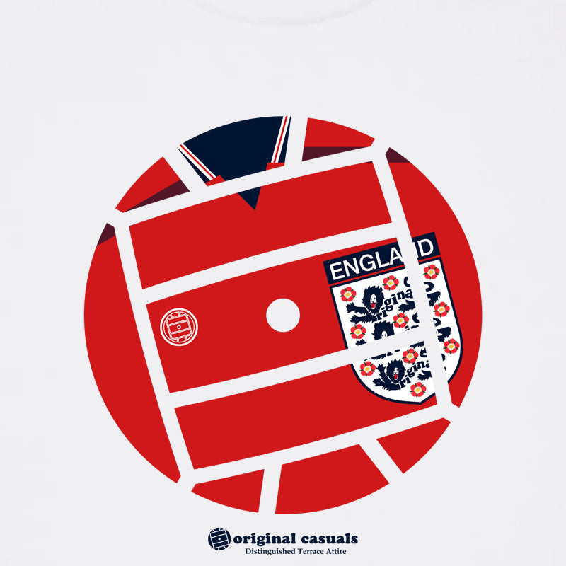 England 02 - White T-Shirt