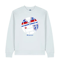 England 82 - Ice-Blue Sweatshirt