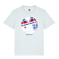 England 82 - Ice-Blue T-Shirt