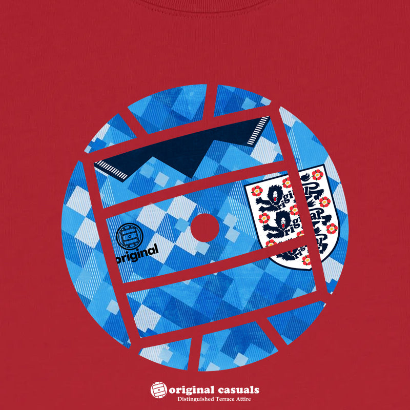 England 90 - Red Sweatshirt
