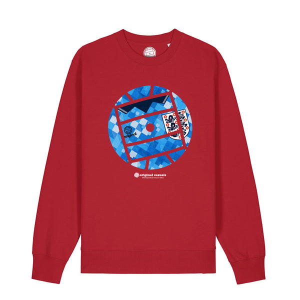 England 90 - Red Sweatshirt