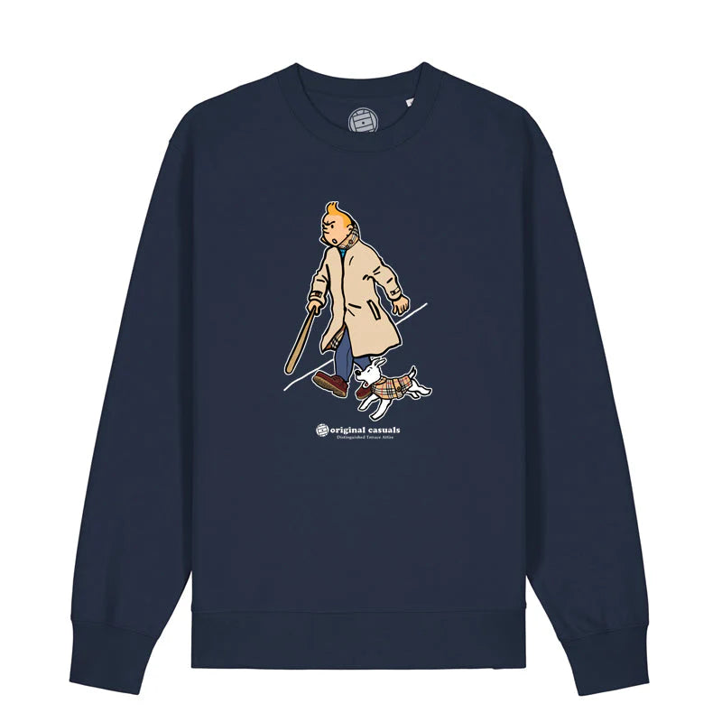 The Firm Look - Navy Sweatshirt