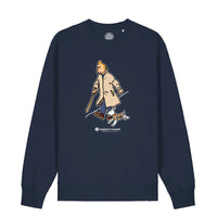 The Firm Look - Navy Sweatshirt