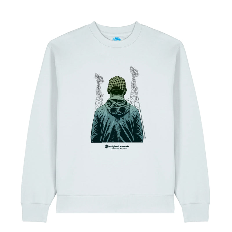 Original Casuals - 'Floodlights' Ice-Blue Sweatshirt