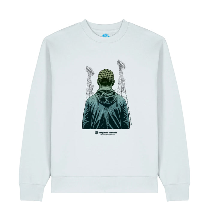 Original Casuals - 'Floodlights' Ice-Blue Sweatshirt