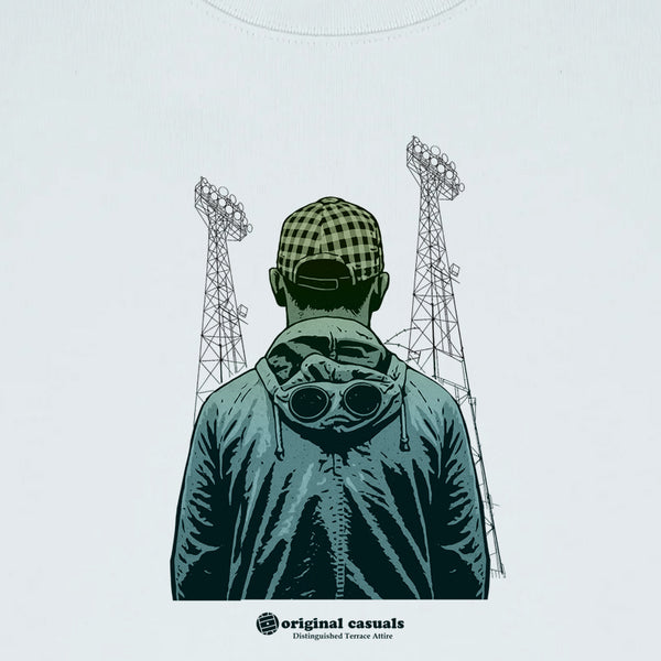 Original Casuals - 'Floodlights' Ice-Blue Sweatshirt