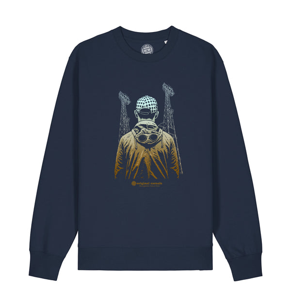 Original Casuals - 'Floodlights' Navy Sweatshirt