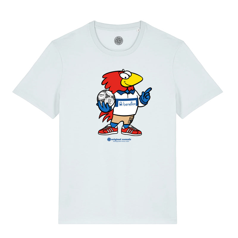 Casual Footix - Ice-Blue T-Shirt